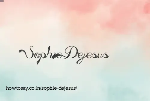 Sophie Dejesus