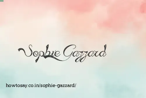Sophie Gazzard