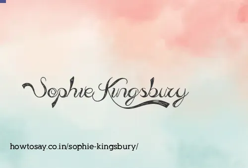 Sophie Kingsbury