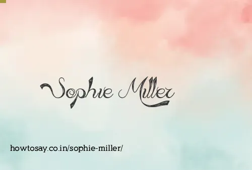 Sophie Miller