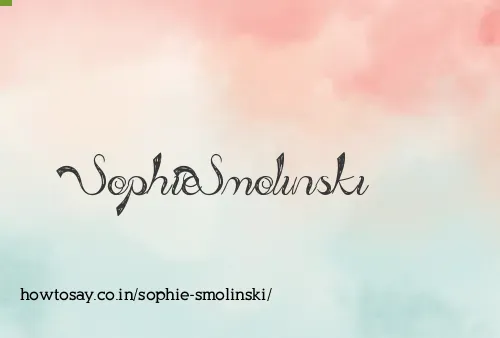 Sophie Smolinski