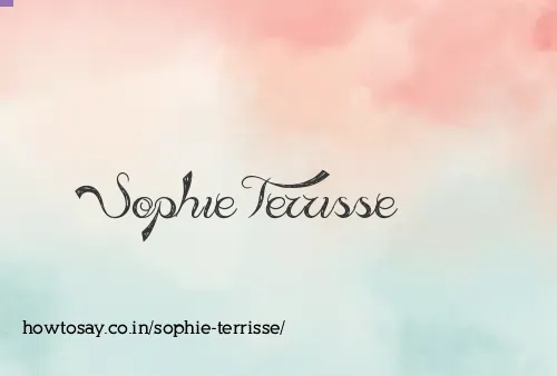 Sophie Terrisse