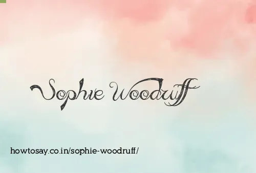 Sophie Woodruff