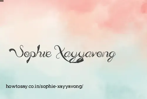 Sophie Xayyavong