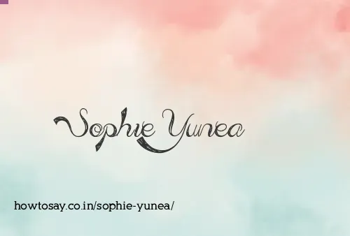 Sophie Yunea