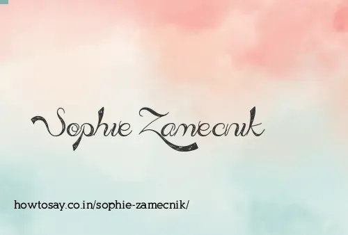 Sophie Zamecnik