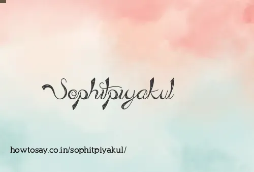 Sophitpiyakul