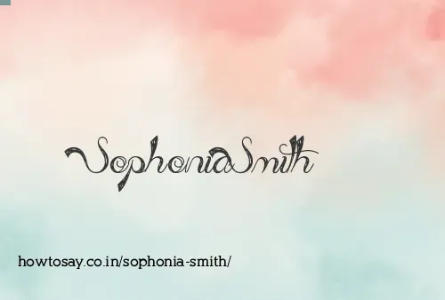 Sophonia Smith
