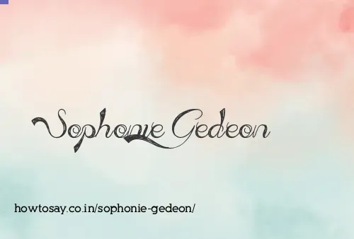 Sophonie Gedeon