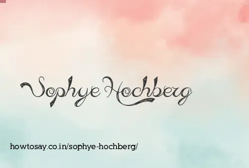 Sophye Hochberg