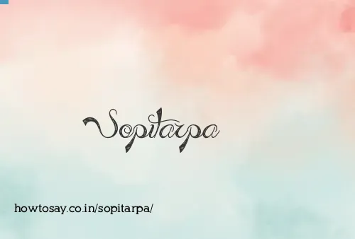 Sopitarpa