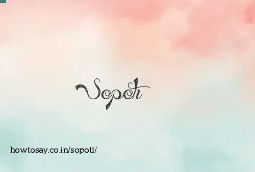 Sopoti