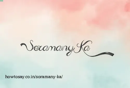 Soramany Ka