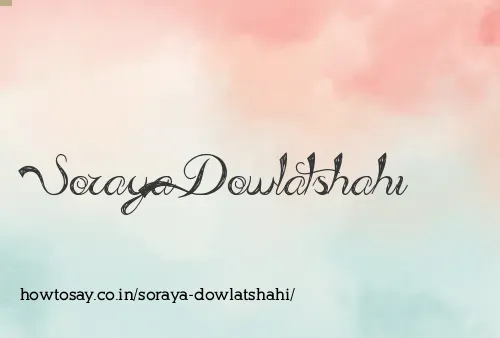 Soraya Dowlatshahi