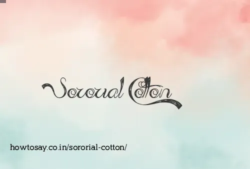 Sororial Cotton