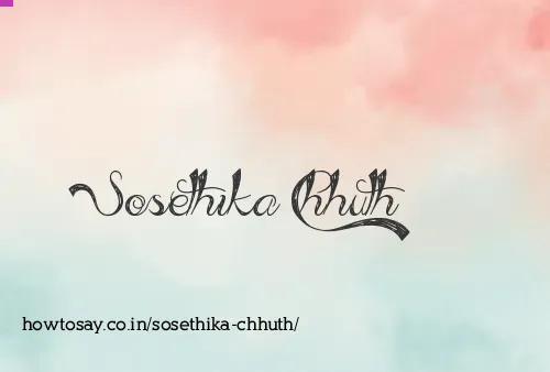 Sosethika Chhuth
