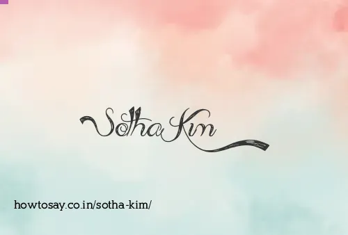 Sotha Kim