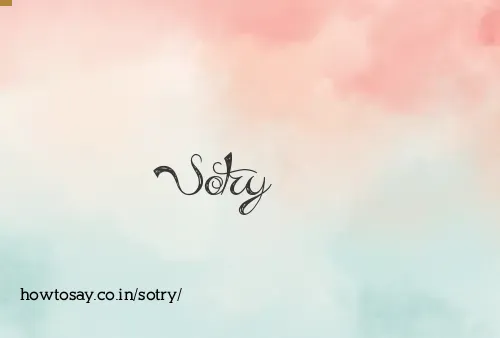 Sotry