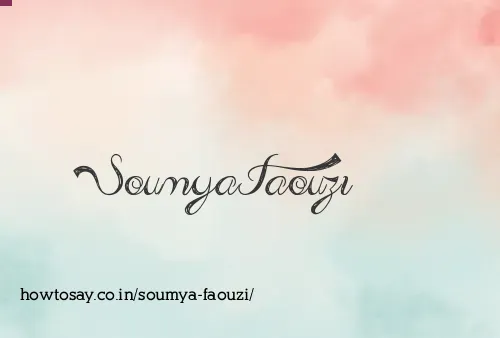 Soumya Faouzi