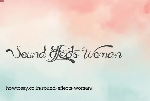 Sound Effects Woman