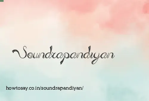 Soundrapandiyan