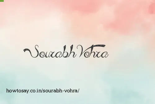 Sourabh Vohra