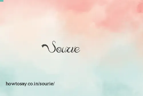 Sourie