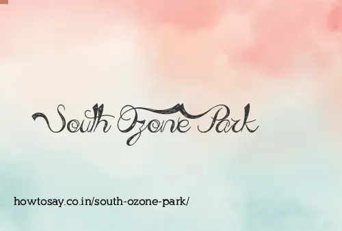 South Ozone Park