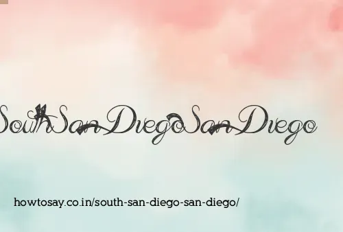 South San Diego San Diego