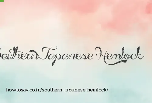 Southern Japanese Hemlock