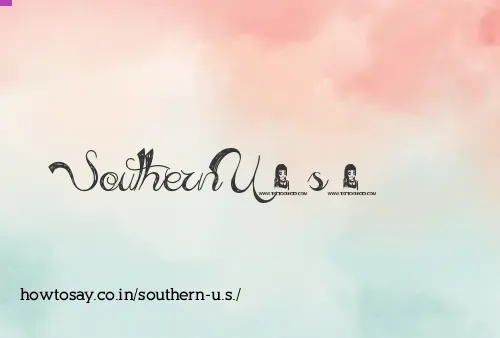 Southern U.s.
