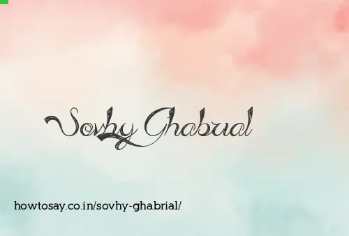 Sovhy Ghabrial