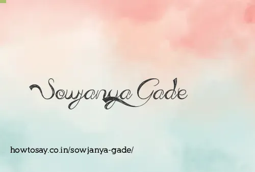 Sowjanya Gade