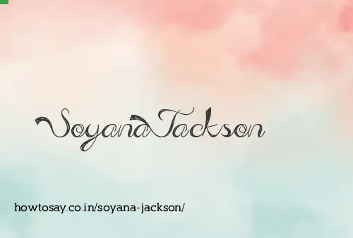 Soyana Jackson