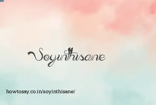 Soyinthisane