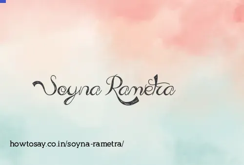 Soyna Rametra