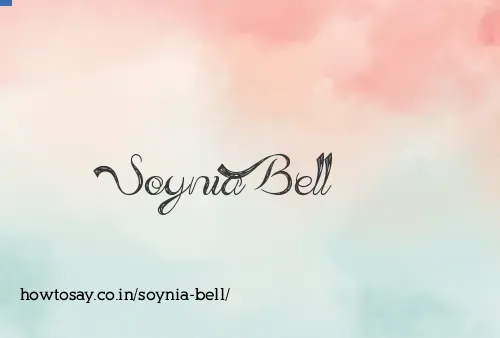 Soynia Bell