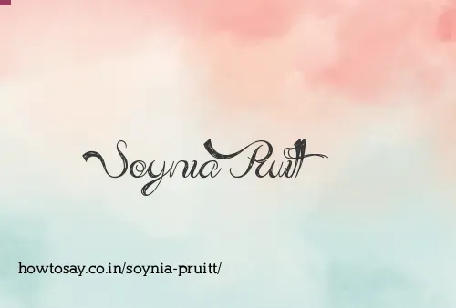 Soynia Pruitt