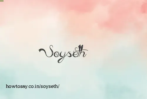 Soyseth