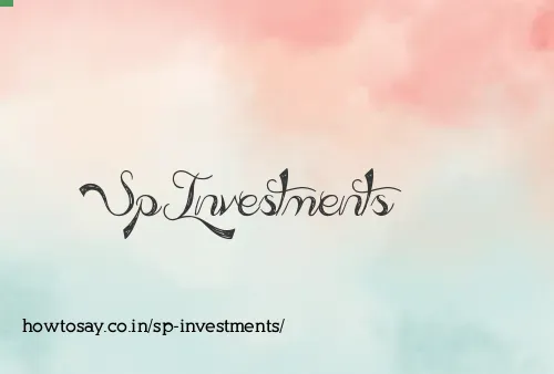 Sp Investments