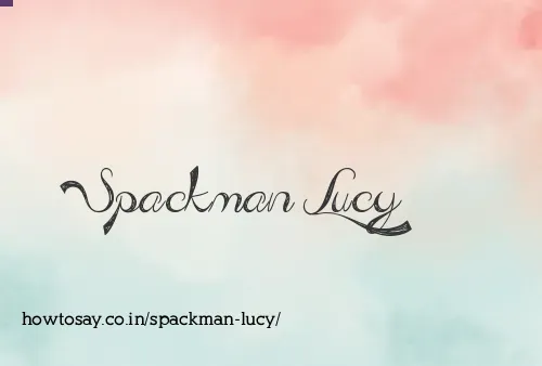 Spackman Lucy