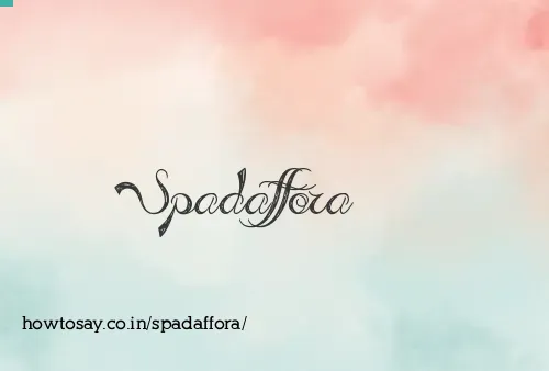 Spadaffora