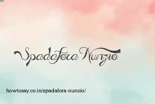 Spadafora Nunzio
