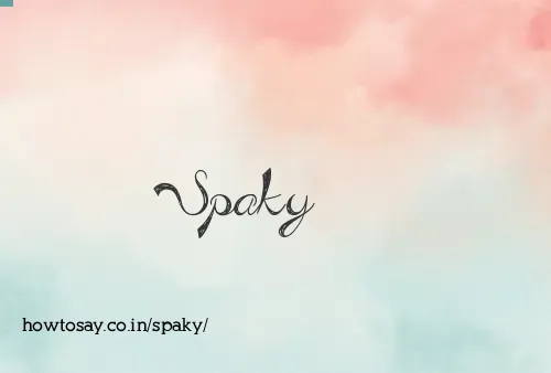 Spaky
