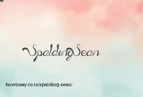 Spalding Sean