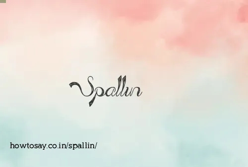 Spallin