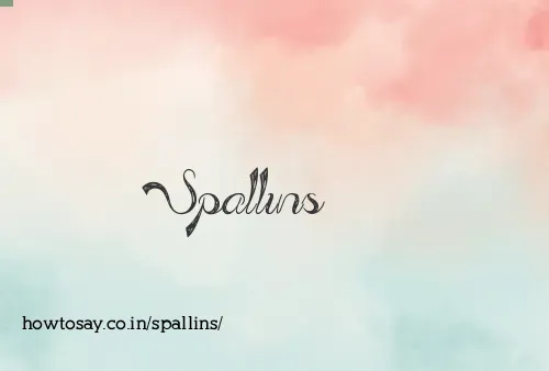 Spallins