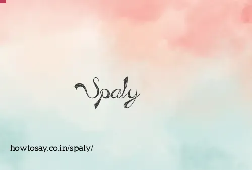 Spaly