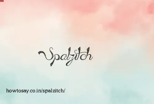 Spalzitch