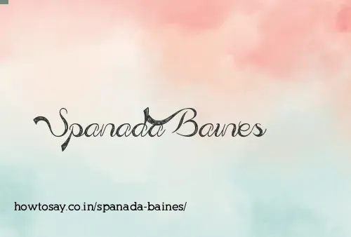 Spanada Baines